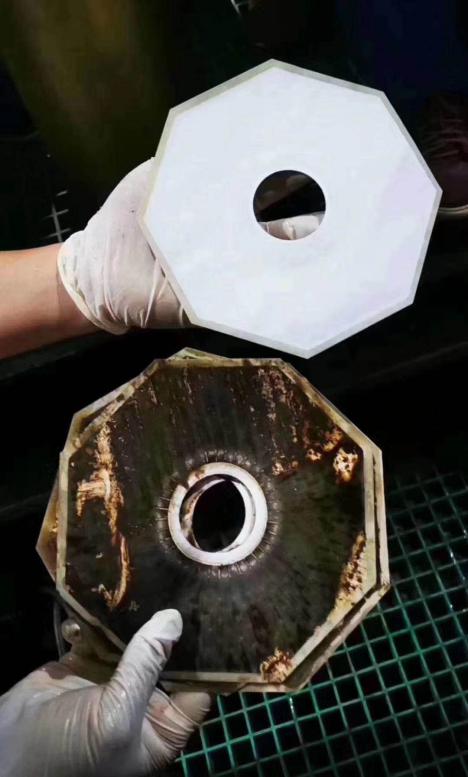 博能膜清洗劑使用效果圖